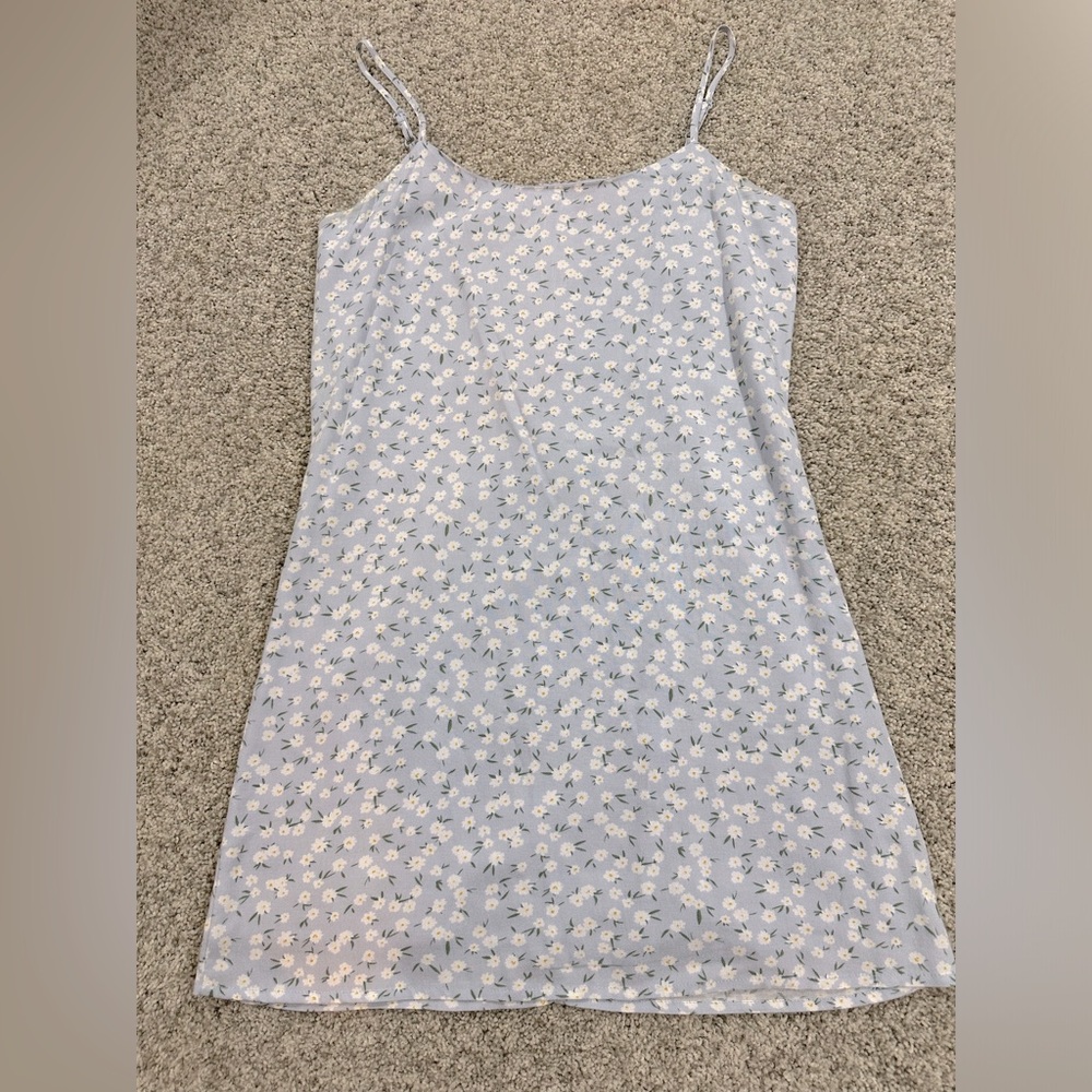 Pacsun Blue mini Floral Dress SZ XS